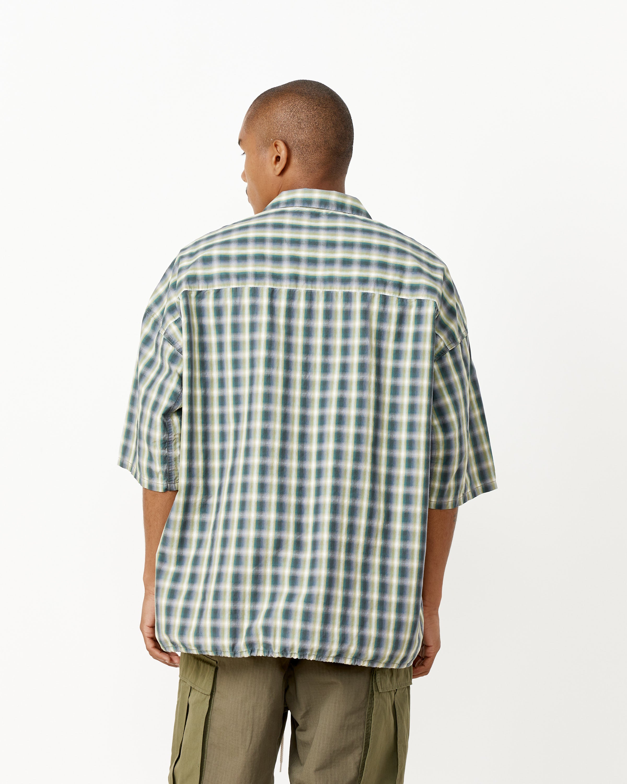 WIND AND SEA PALM TREE OPEN COLLAR SHIRT