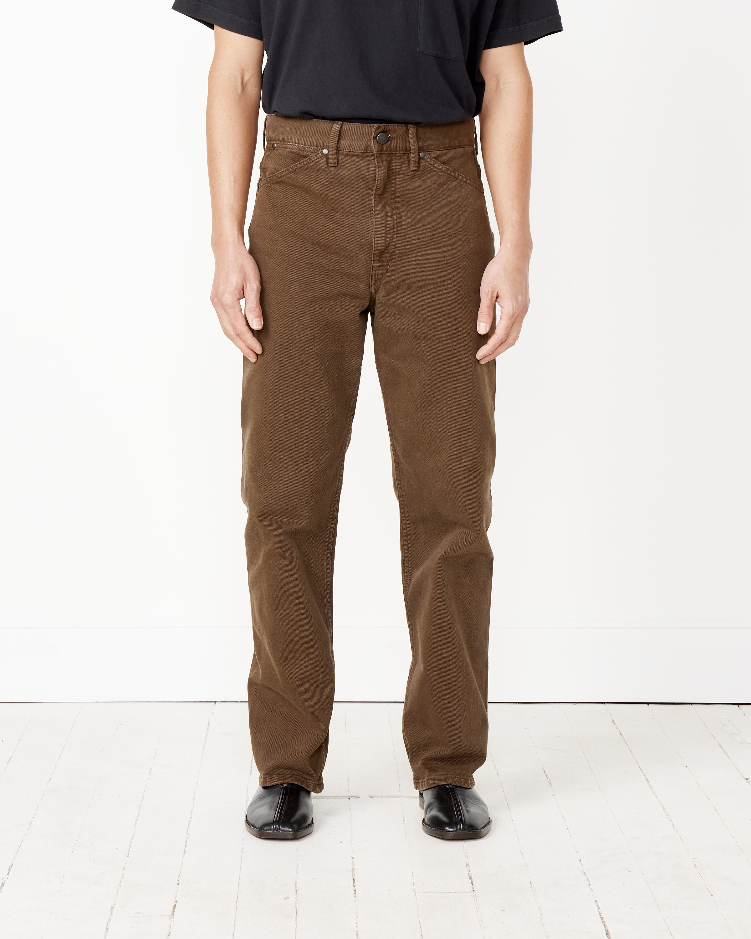 Seamless Jeans in Dark Brown – Mohawk General Store