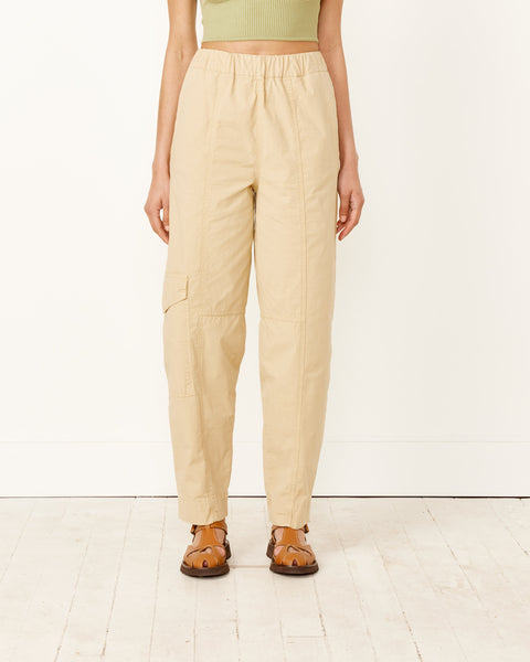 Harpa - Khaki Satin High Waisted Utility Pants – Miss G Couture