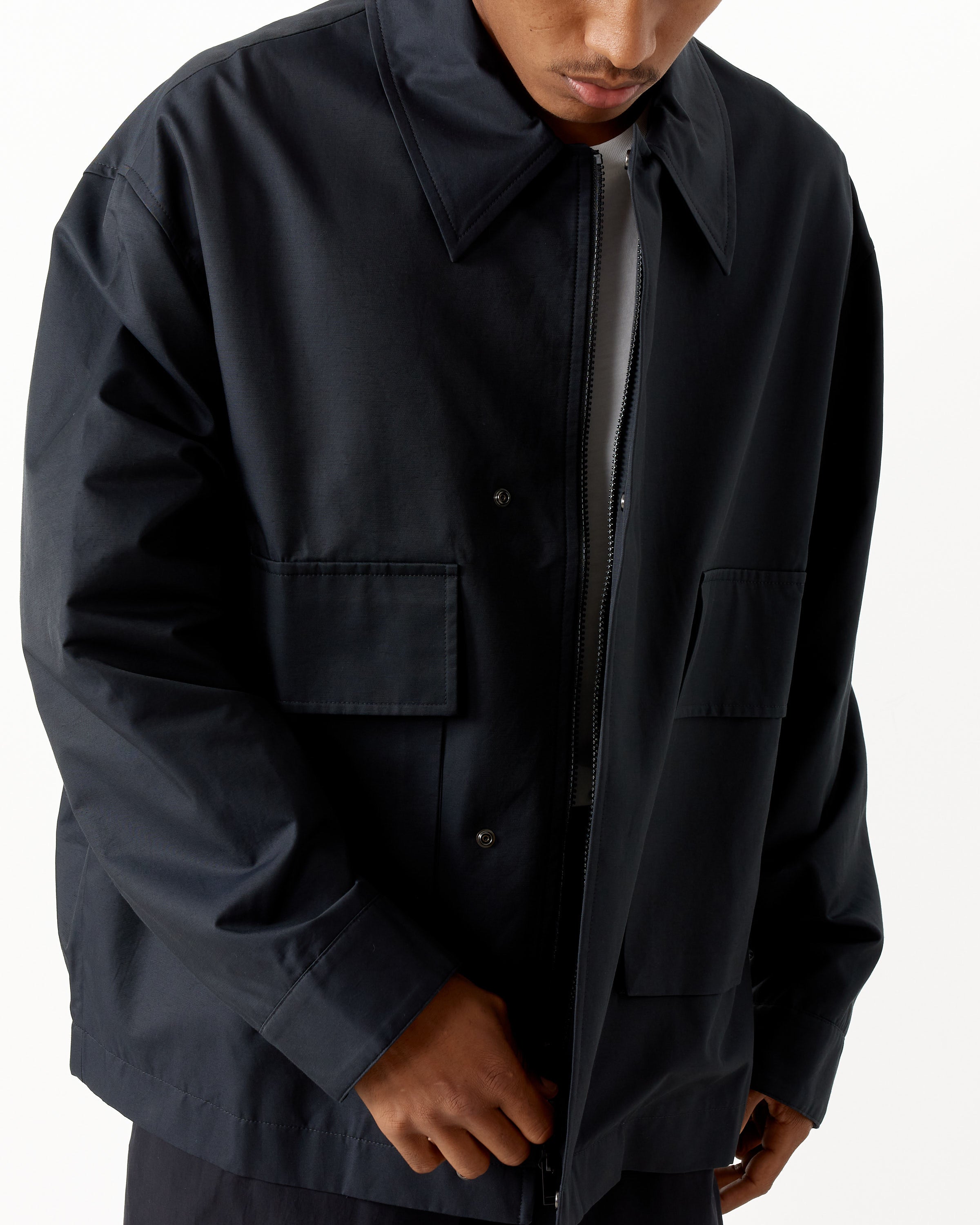 Zipped Cargo Jacket